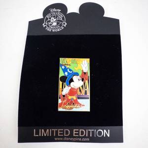 lot 32 image: Mickey Mouse Pin - Disney Pin Trading Around The World Limited Edition