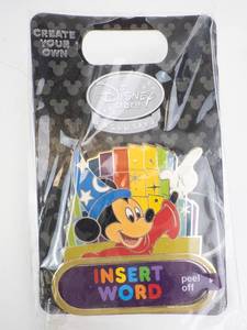 lot 36 image: Insert Word Magnet - Disney Store Exclusive Mickey Mouse Design
