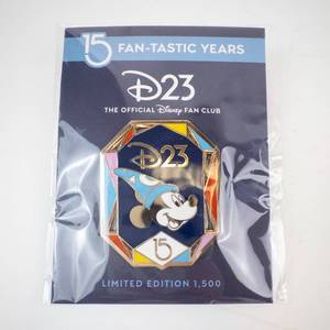 lot 54 image: Disney D23 Pin - 15th Anniversary Fan-Tastic Years (Limited Edition 1,500)