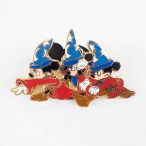 lot 59 image: Disney Pin - Fantasia Sorcerer Mickey Trio