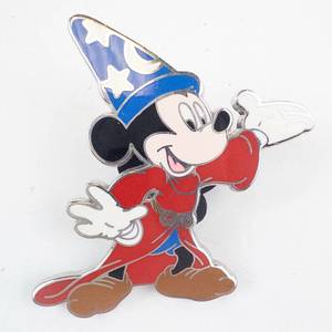 lot 77 image: Sorcerer Mickey Enamel Pin - Disney China 2003
