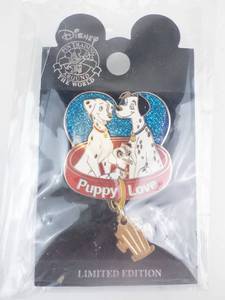 lot 79 image: Disney Pin - Puppy Love Limited Edition