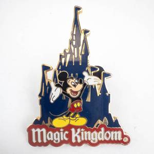 lot 89 image: 2005 Magic Kingdom Castle Enamel Pin - Mickey Mouse
