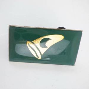 lot 96 image: Enamel Pin - Sorcerer Hat Motif (Sorcerers Apprentice) - Gold on Green (768)