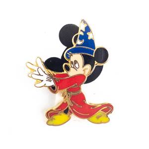 lot 97 image: Sorcerer Mickey Enamel Pin - Disney