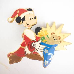 lot 99 image: Mickey Mouse Santa Pin - Disney Imagineering Limited Edition of 300