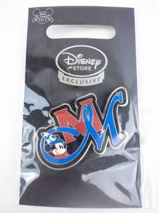 lot 107 image: Enamel Pin - Disney Store Exclusive Mickey Logo Design