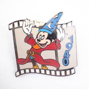 lot 128 image: Disney Enamel Pin - Mickey Mouse Head Burst Design