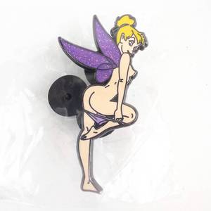 lot 165 image: Disney Tinker Bell Pin - Purple Glitter Wings