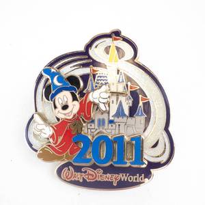 lot 171 image: Enamel Pin - Walt Disney World 2011 Mickey & Castle