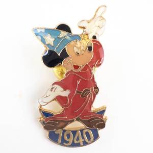 lot 181 image: Mickey Mouse Sorcerer Pin - Disney Fantasia 1940