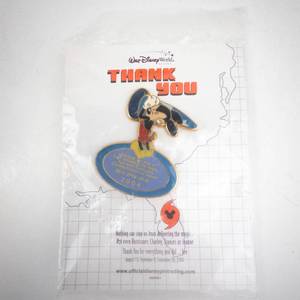 lot 183 image: Disney Enamel Pin - Thank You 2004 Walt Disney World