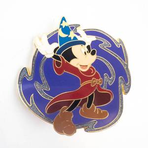 lot 205 image: Disney Pin - Mickey Mouse Wizard with Number 1