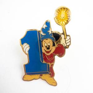 lot 204 image: Disney Sorcerer Mickey Enamel Pin - Limited to 1,000 Pieces