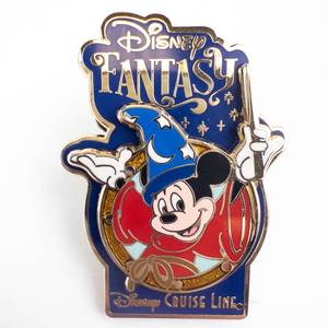lot 208 image: Disney Fantasy Mickey Sorcerer Pin - Disney Cruise Line