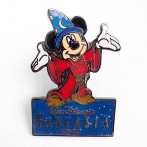 lot 219 image: Disney Mickey Sorcerer Enamel Pin - Fantasia 1940 Limited Edition 1100