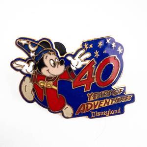 lot 220 image: Disney Pin - 40 Years of Adventure Disneyland