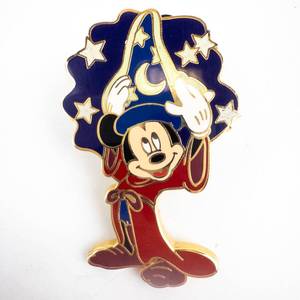 lot 223 image: Mickey Mouse Sorcerer Hat Pin - Disney LE1200