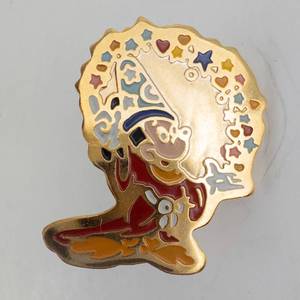 lot 226 image: Disney Enamel Pin - Gold Tone Whimsical Character with Blue Hat