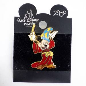 lot 229 image: Mickey Mouse Pin - Sorcerer Mickey (Walt Disney World 2000)