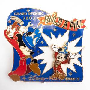 lot 230 image: Build-A-Pin - Disney MGM Studios Grand Opening 2003. Limited edition of 1200.