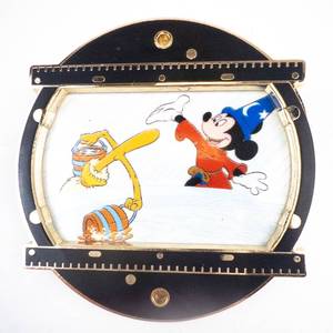 lot 242 image: Disney Fantasia Display Disc - Limited Edition 500 Mickey Sorcerer