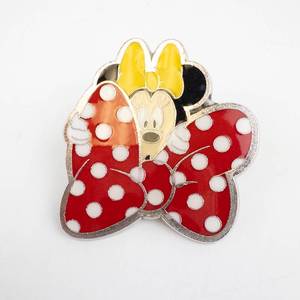 lot 272 image: Disney Minnie Mouse Enamel Pin - Red Polka Dot Bow