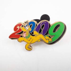 lot 275 image: Disney Pluto 2009 Rainbow Numerals
