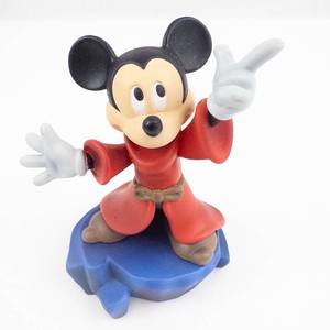 lot 289 image: Mickey Mouse Figurine - Red Tunic on Blue Base