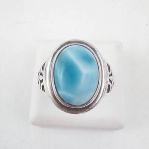 lot 22 image: Laimar Cabochon Ring - Size 6