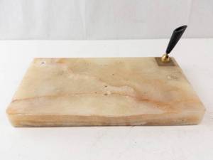 Onyx Signing Desk Pen Base - Vintage