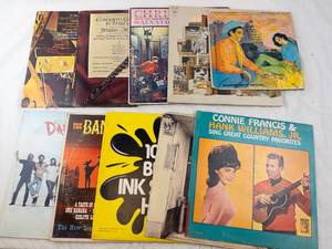 Vinyl LPs - Assorted Vintage Records Collection (10 LPs)&nbsp&nbsp(Untested)