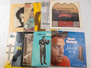Vintage Vinyl LP Records Collection - 1960s-1970s Rock, Country &amp Gospel&nbsp&nbsp(Untested)