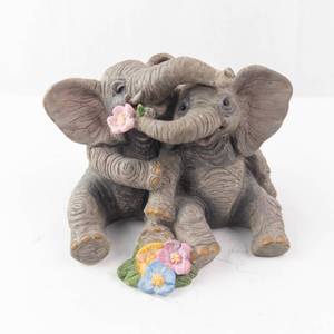 Lenox Elephant Sweethearts Figurine - Handcrafted Porcelain, 2014