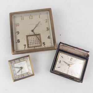 Brass Dial Timer Assemblies - Vintage Industrial (Lot of 3)