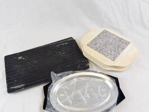 Nordic Ware Platter and Holder, Griddle Set -  and 2 Microwavable Hot Plates