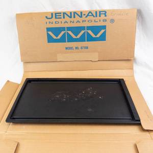 Jenn-Air Griddle Kit Model 87708 with Grill Rack & Coal Plates