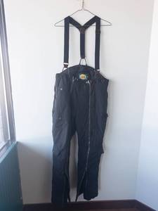 Cabelas Bib Overalls - Zipper Front, Adjustable Suspenders, Black