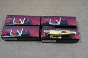 lot 78 image: 4 Frost Cutlery Folding Knives