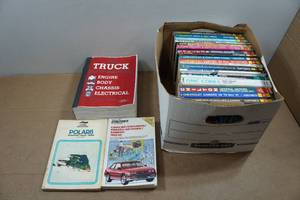 lot 86 image: Car Service Manuals