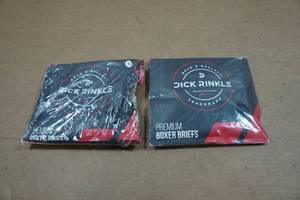 lot 118 image: 2 Dick Rinkle Premium Boxer Briefs - Small