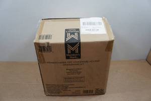 lot 1E image: Members Mark 12 Piece Stoneware Holiday Dinner Set