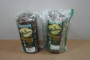 lot 146 image: 2 Mr Bird Woodpecker Feast 1.14lb Cylinders