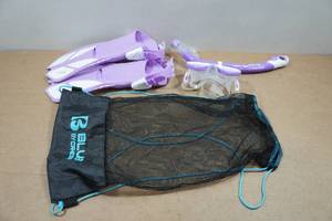 lot 157 image: Cressi Kids Snorkel Set - Fin Size LXL