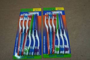 lot 175 image: 2 6-Packs Soft Toothbrushes