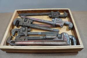 lot 229 image: Pipe Wrenches