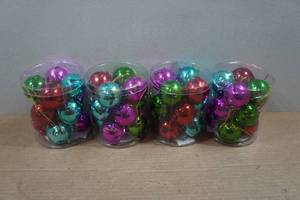 lot 241 image: 4 12-Packs of Christmas Ornaments