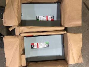 lot 27 image: Lot of ABB 60 Amp 240-Volt Fusible Outdoor General-Duty Safety Switch (TG3222R)   Customer Returns See Pictures