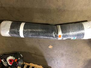 lot 28 image: 78 in. (6.5 ft.) x 46.25 ft. (300 sq. ft.) DamPro XL Waterproof Moisture Barrier Foundation WrapFloor Underlayment   Customer Returns See Pictures