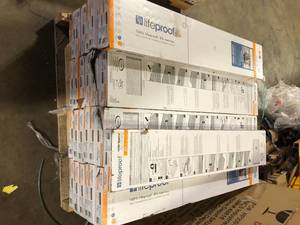 26 Boxes of Lifeproof Heirloom Pine 22 MIL x 8.7 in. W x 48 in. L Click Lock Waterproof Luxury Vinyl Plank Flooring (20.1 sqft/case) Customer Returns See Pictures